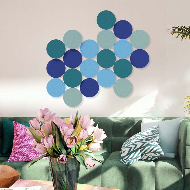 - FLUFFO SOFT SET | Acoustic Wall Panels - Dot (Pack of 20) - Muffle Acoustics Limited