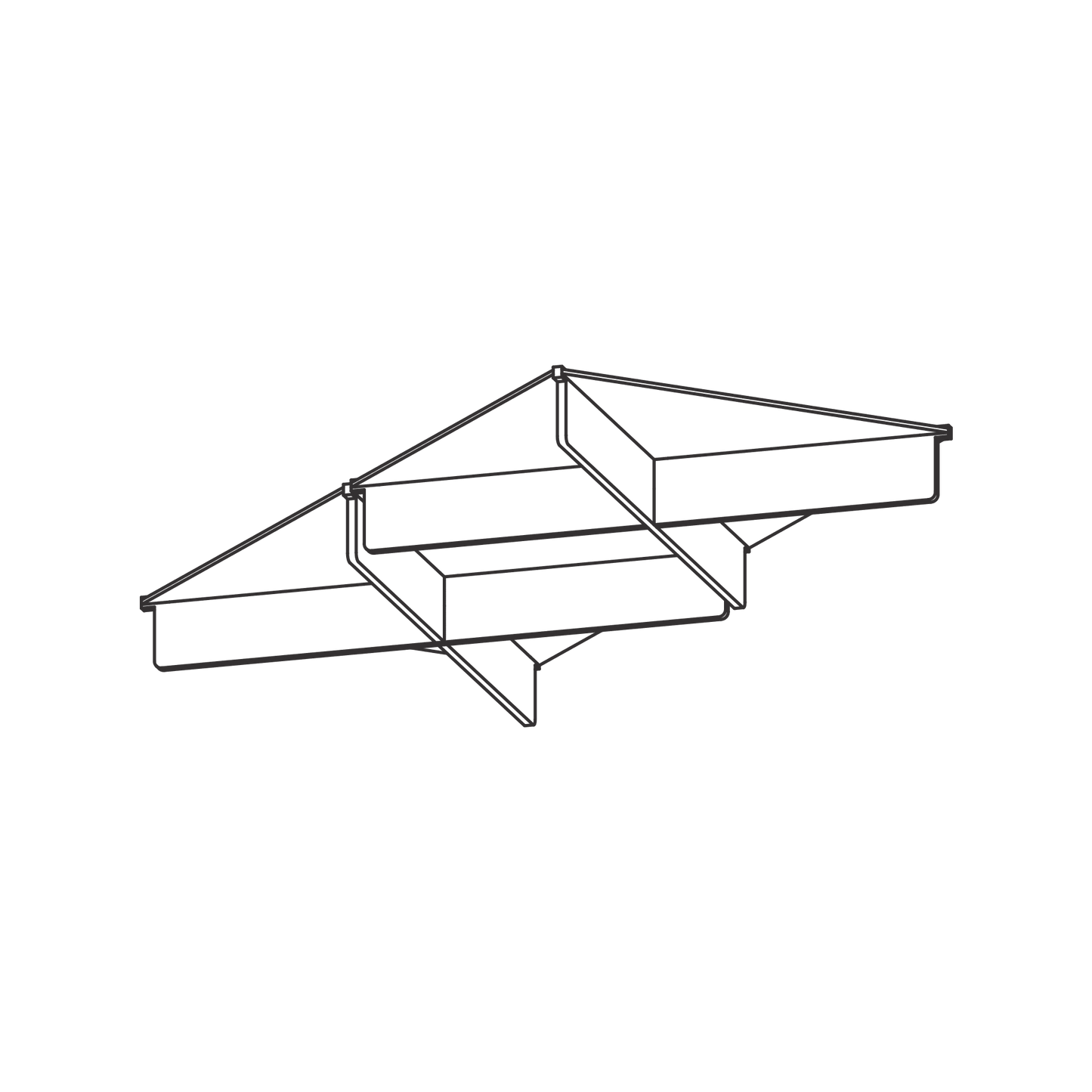 Autex | Grid Ceiling Tiles - Rectangle (Sold in Packs)