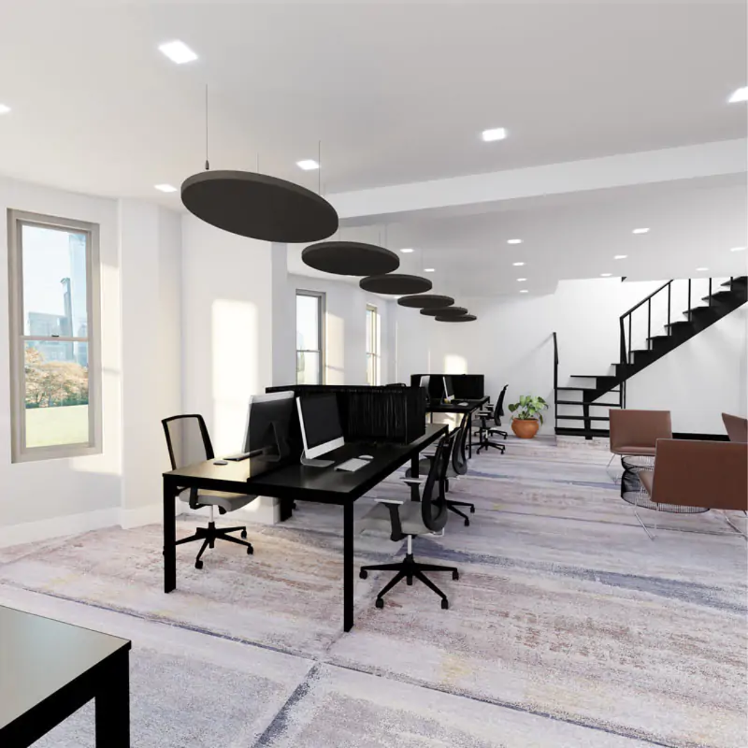 Balsa acústica para techo MuffleRaft Ellipse