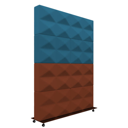 Fabricks - Fabricks Mobile Acoustic Screen - 1600 x 1200mm - Muffle Acoustics Limited 