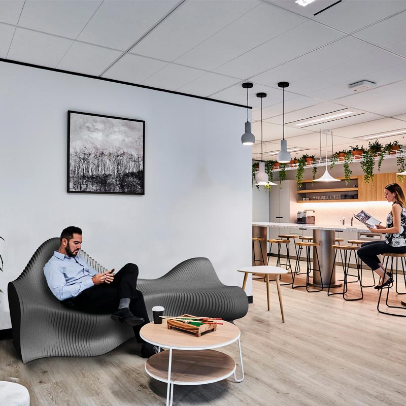 14six8 Fluid Acoustic Seating - Muffle Acoustics Limited