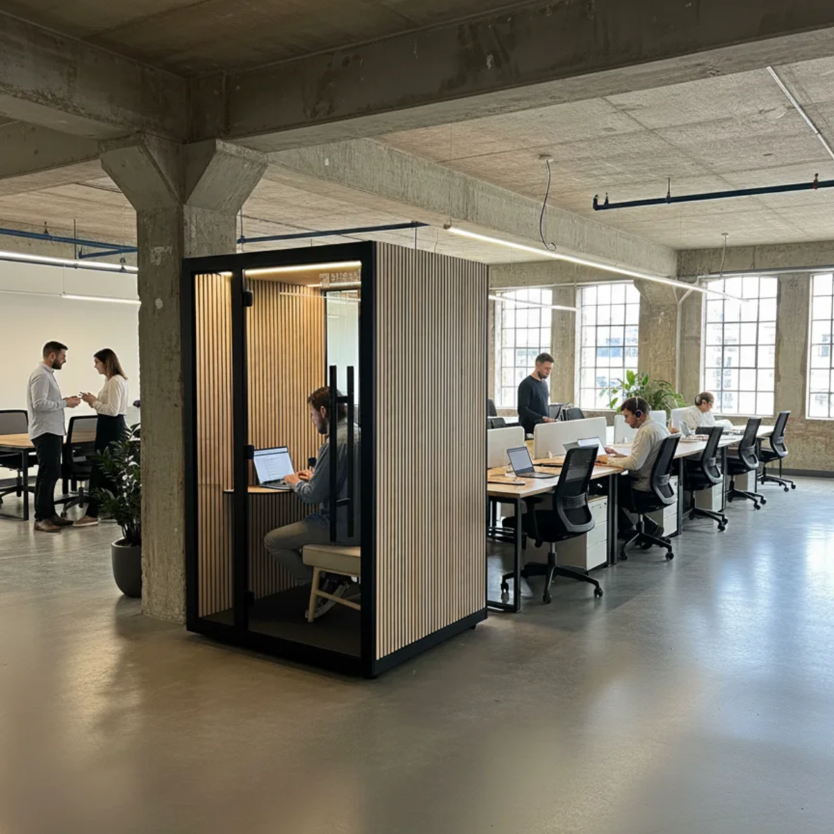 The Meeting Pod Co | Cabina acústica para trabajo en interiores