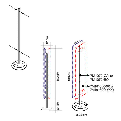  - Mitesco Totem Panel Stand - Muffle Acoustics Limited 