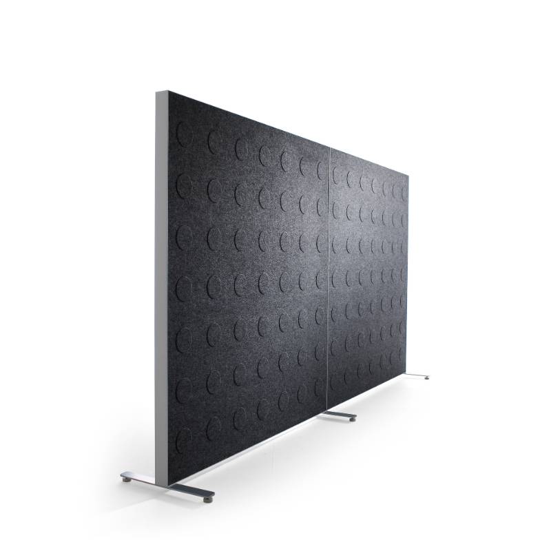  - Abstracta Alumi Floor Screen - Muffle Acoustics Limited 