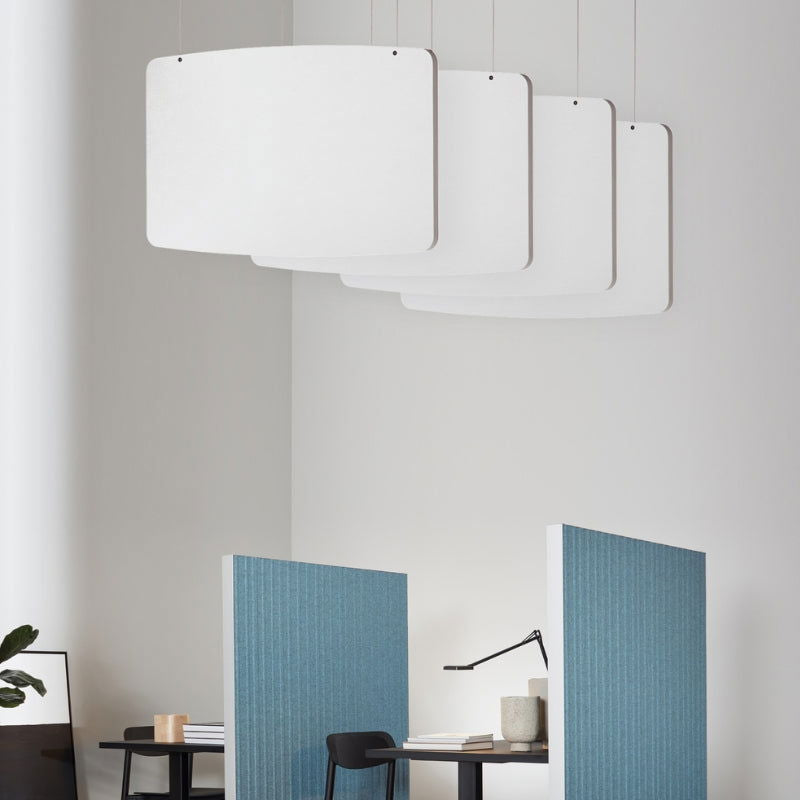  - Abstracta Basic Baffle Ceiling Absorber - Muffle Acoustics Limited 