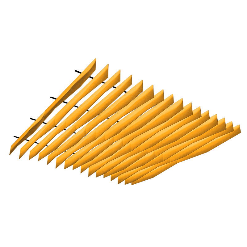  - Autex Frontier™ Talus Acoustic Ceiling Baffle (Sold in packs) - Muffle Acoustics Limited 