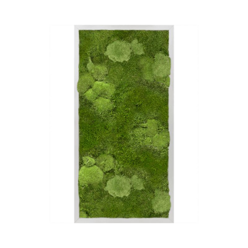 Panel de pared rectangular MuffleMoss - bollo y bosque