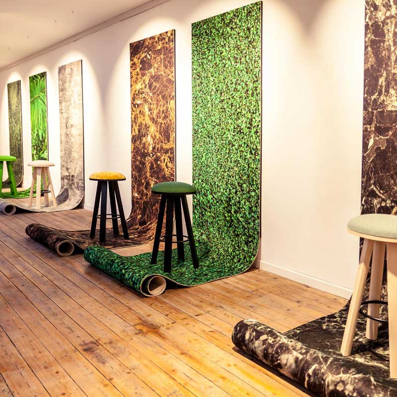 BuzziSpace BuzziSkin Printed Acoustic Fabric Wallpaper - Muffle Acoustics Limited