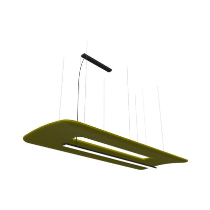 BuzziSpace BuzziZepp Acoustic Ceiling Light - LED Line - Muffle Acoustics Limited