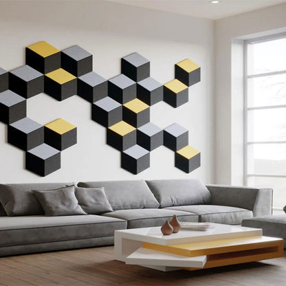 FLUFFO SOFT EDGE Diamond Acoustic Panel - Muffle Acoustics Limited