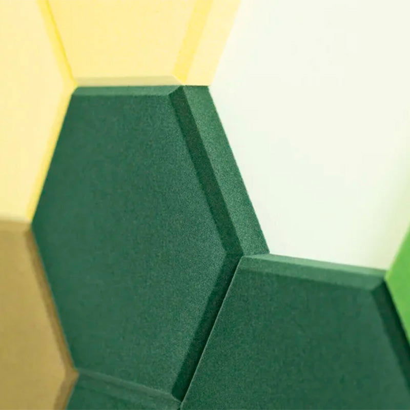 FLUFFO SOFT EDGE Hexa Acoustic Panel - Muffle Acoustics Limited