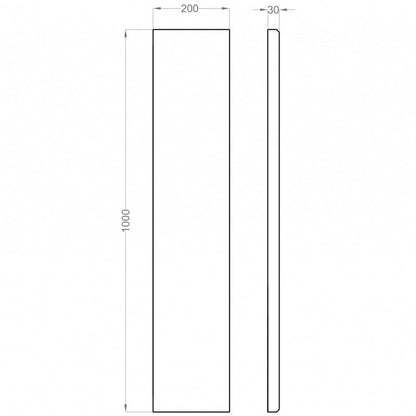 FLUFFO SOFT EDGE Stick Acoustic Panel - Muffle Acoustics Limited
