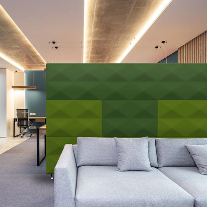 Fabricks Mobile Acoustic Screen - 1200 x 1200mm - Muffle Acoustics Limited