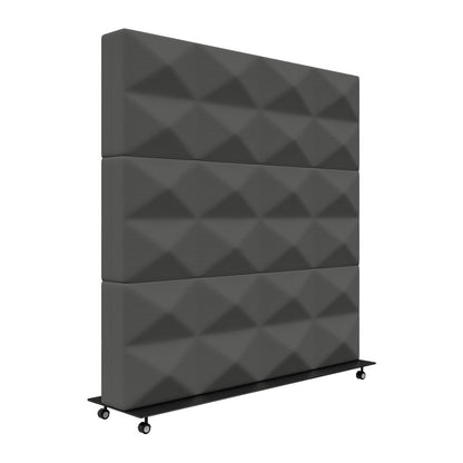 Fabricks Mobile Acoustic Screen - 1200 x 1200mm - Muffle Acoustics Limited