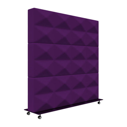 Fabricks Mobile Acoustic Screen - 1200 x 1200mm - Muffle Acoustics Limited
