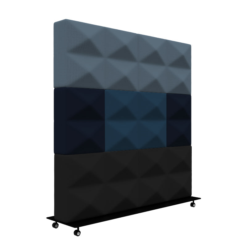 Fabricks Mobile Acoustic Screen - 1200 x 1200mm - Muffle Acoustics Limited