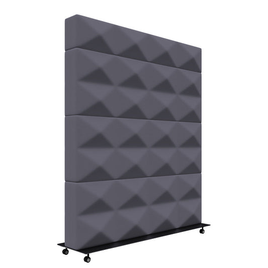 Fabricks Mobile Acoustic Screen - 1400 x 1200mm - Muffle Acoustics Limited