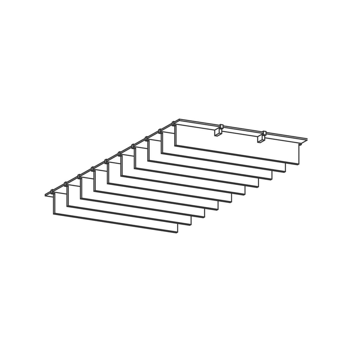 Autex | Grid Ceiling Tiles - Rectangle (Sold in Packs)