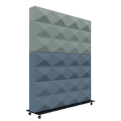  - Fabricks Mobile Acoustic Screen - 1400 x 1200mm - Muffle Acoustics Limited 