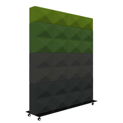  - Fabricks Mobile Acoustic Screen - 1400 x 1200mm - Muffle Acoustics Limited 