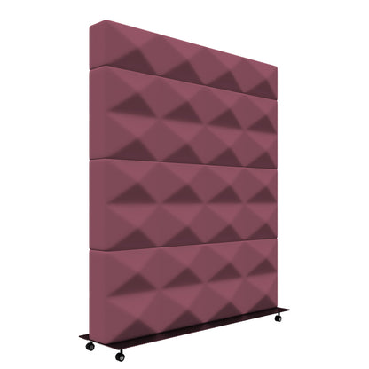  - Fabricks Mobile Acoustic Screen - 1400 x 1200mm - Muffle Acoustics Limited 