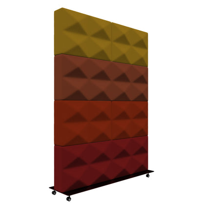  - Fabricks Mobile Acoustic Screen - 1600 x 1200mm - Muffle Acoustics Limited 