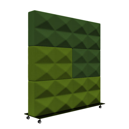  - Fabricks Mobile Acoustic Screen - 1200 x 1200mm - Muffle Acoustics Limited 