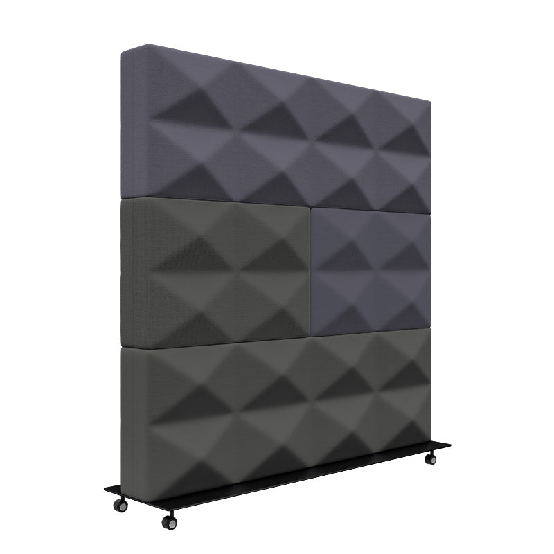  - Fabricks Mobile Acoustic Screen - 1200 x 1200mm - Muffle Acoustics Limited 