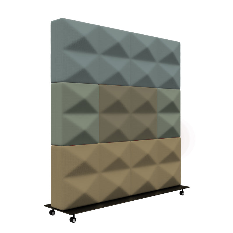  - Fabricks Mobile Acoustic Screen - 1200 x 1200mm - Muffle Acoustics Limited 