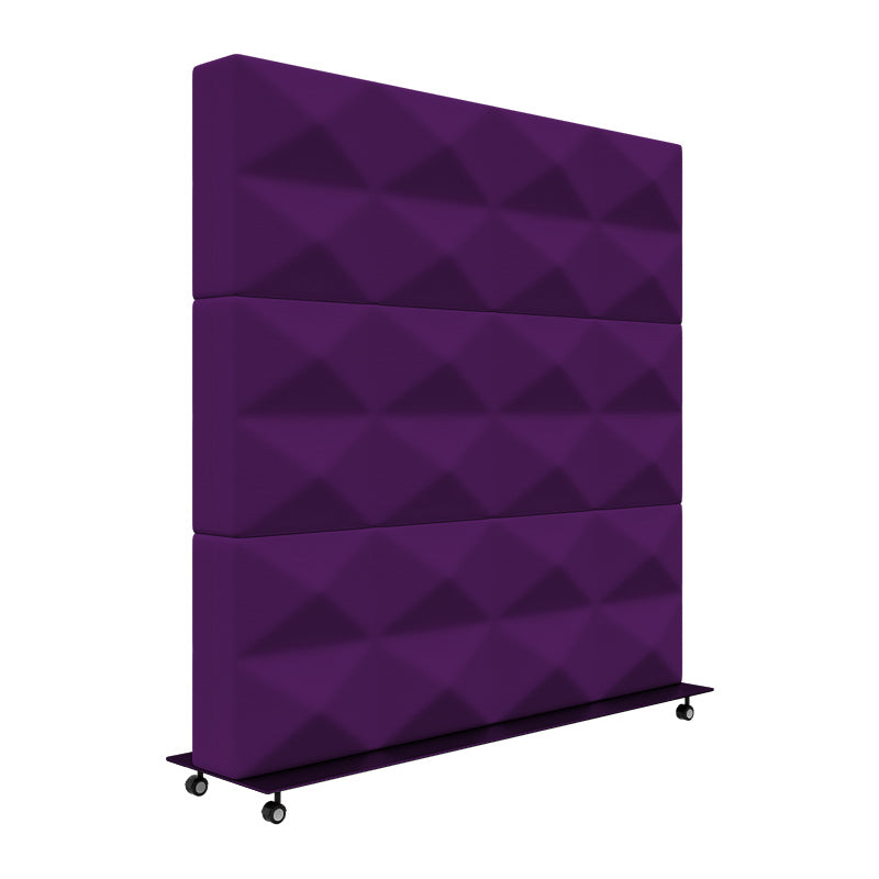  - Fabricks Mobile Acoustic Screen - 1200 x 1200mm - Muffle Acoustics Limited 