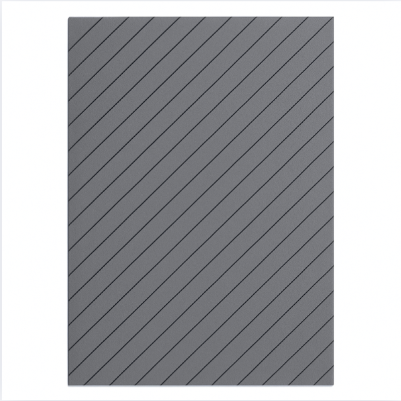 MufflePanel Diagonal Slate 