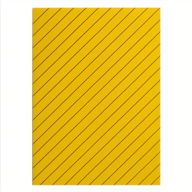 MufflePanel Diagonal Yellow