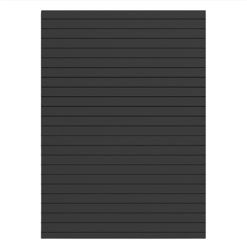 MufflePanel Horizontal Charcoal