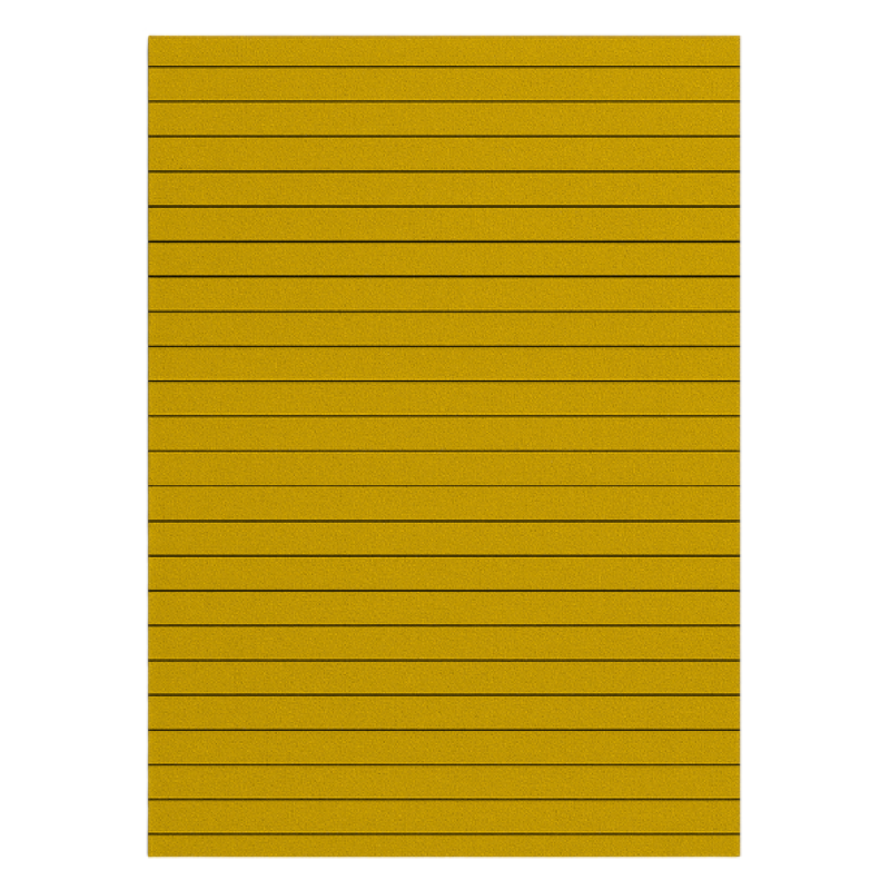 MufflePanel Horizontal Yellow