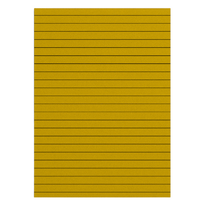 MufflePanel Horizontal Yellow