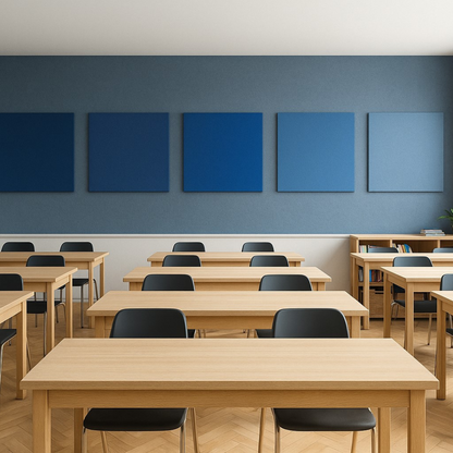 MuffleWall Square in Blue