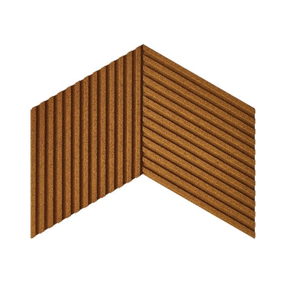  - MuffleCork | Cork Wall Panel - Stripe - Muffle Acoustics Limited 