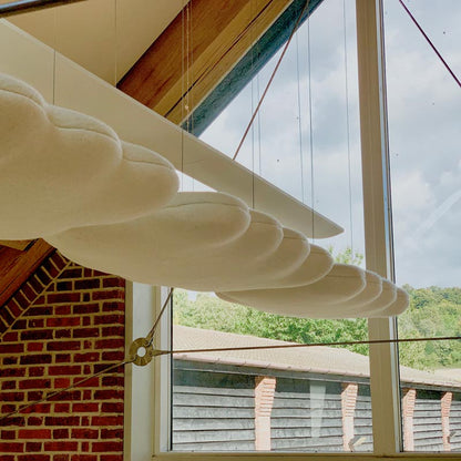 The Woolly Shepherd Acoustic Sound Cloud Suspended Ceiling Absorber - Muffle Acoustics Limited