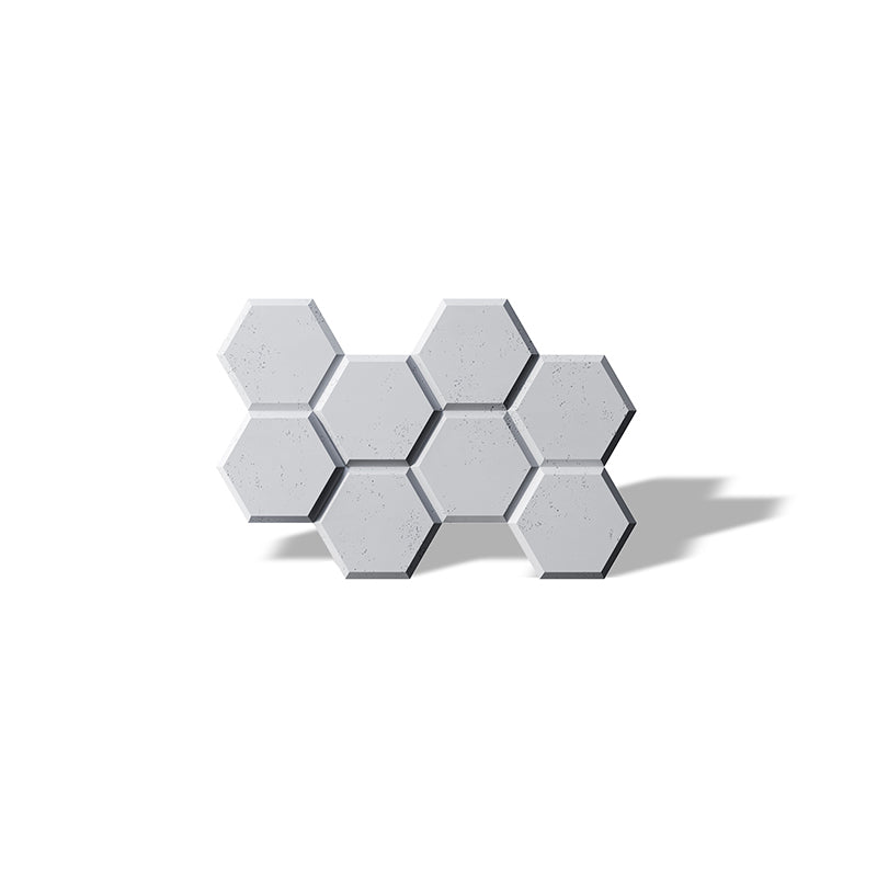  - VHCT 3D Concrete Wall Panel | Hexagon - Muffle Acoustics Limited 