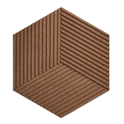  - MuffleCork | Cork Wall Panel - Stripe - Muffle Acoustics Limited 