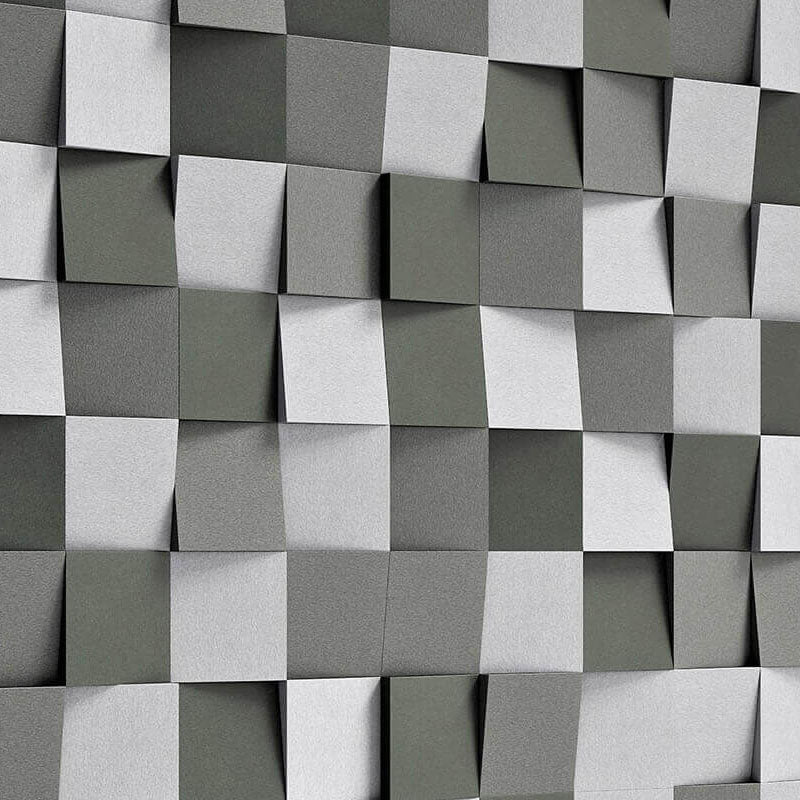 Fluffo - FLUFFO SOFT Cubic 3D Acoustic Panel - Muffle Acoustics Limited 