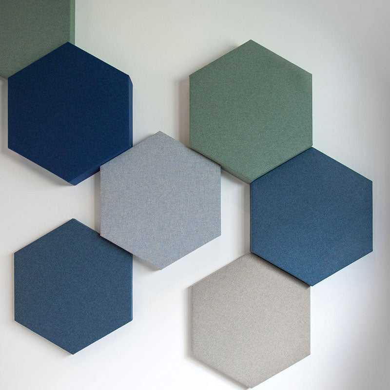 BuzziSpace - BuzziSpace BuzziBlox Acoustic Wall Panel - Hexa - Muffle Acoustics Limited 