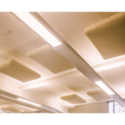  - Woolly Shepherd Suspended Rectangle Acoustic Ceiling Absorbers - Muffle Acoustics Limited 