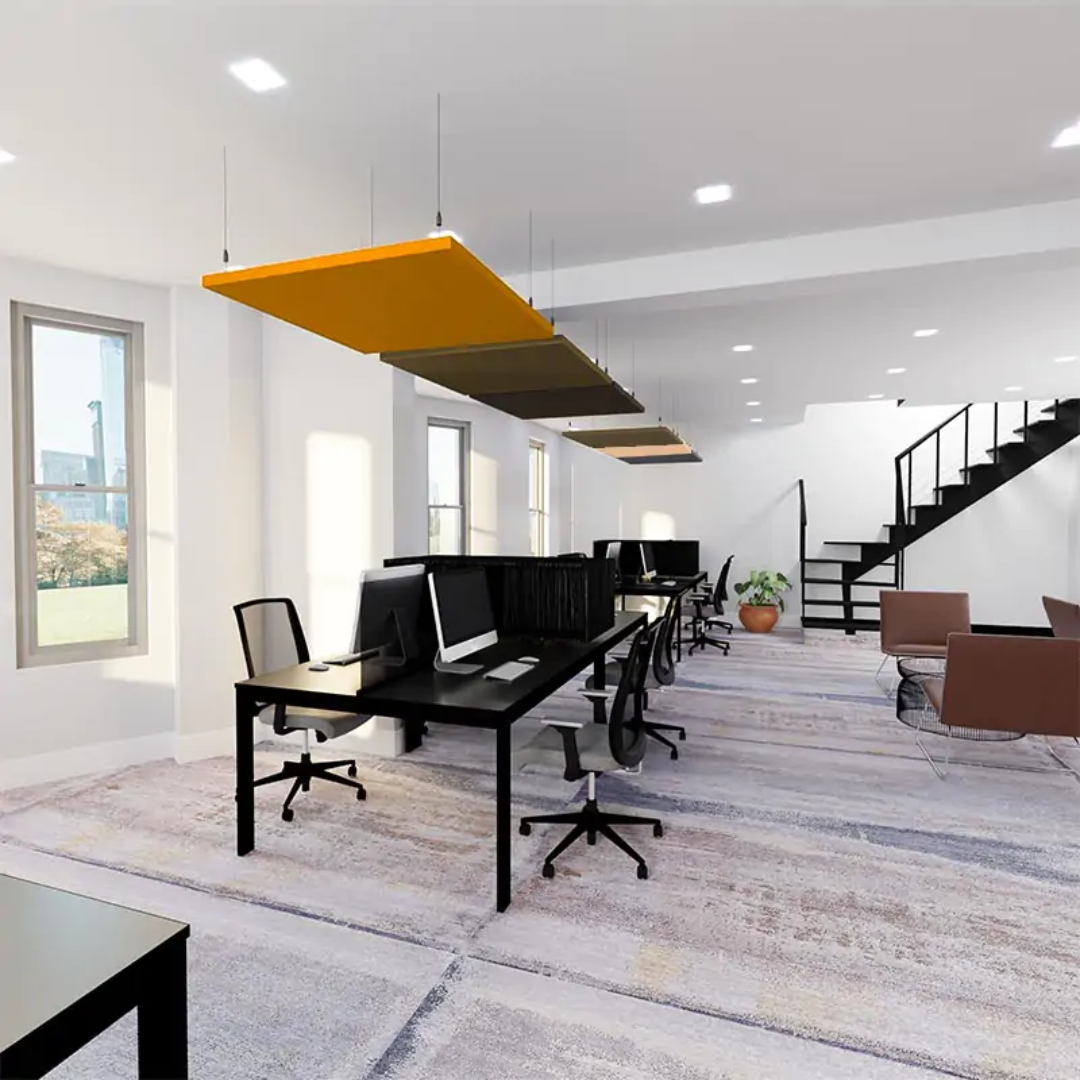 Balsa acústica cuadrada para techo MuffleRaft