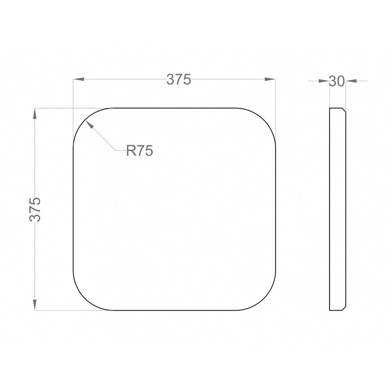  - FLUFFO SOFT EDGE Tele Acoustic Panel - Muffle Acoustics Limited 